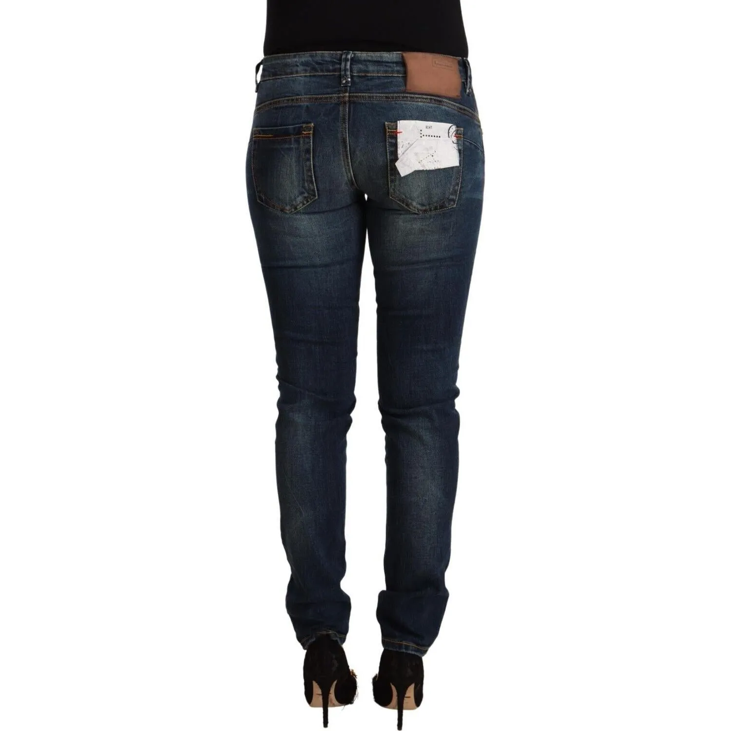 Acht Chic Slim-Fit Low Waist Skinny Jeans