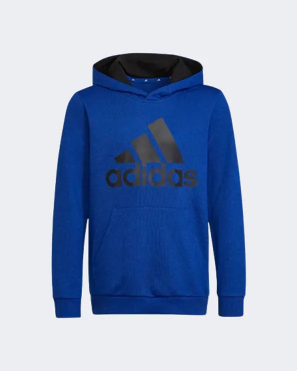 Adidas Essentials Boys Sportswear Hoody Blue/Black Hn1912