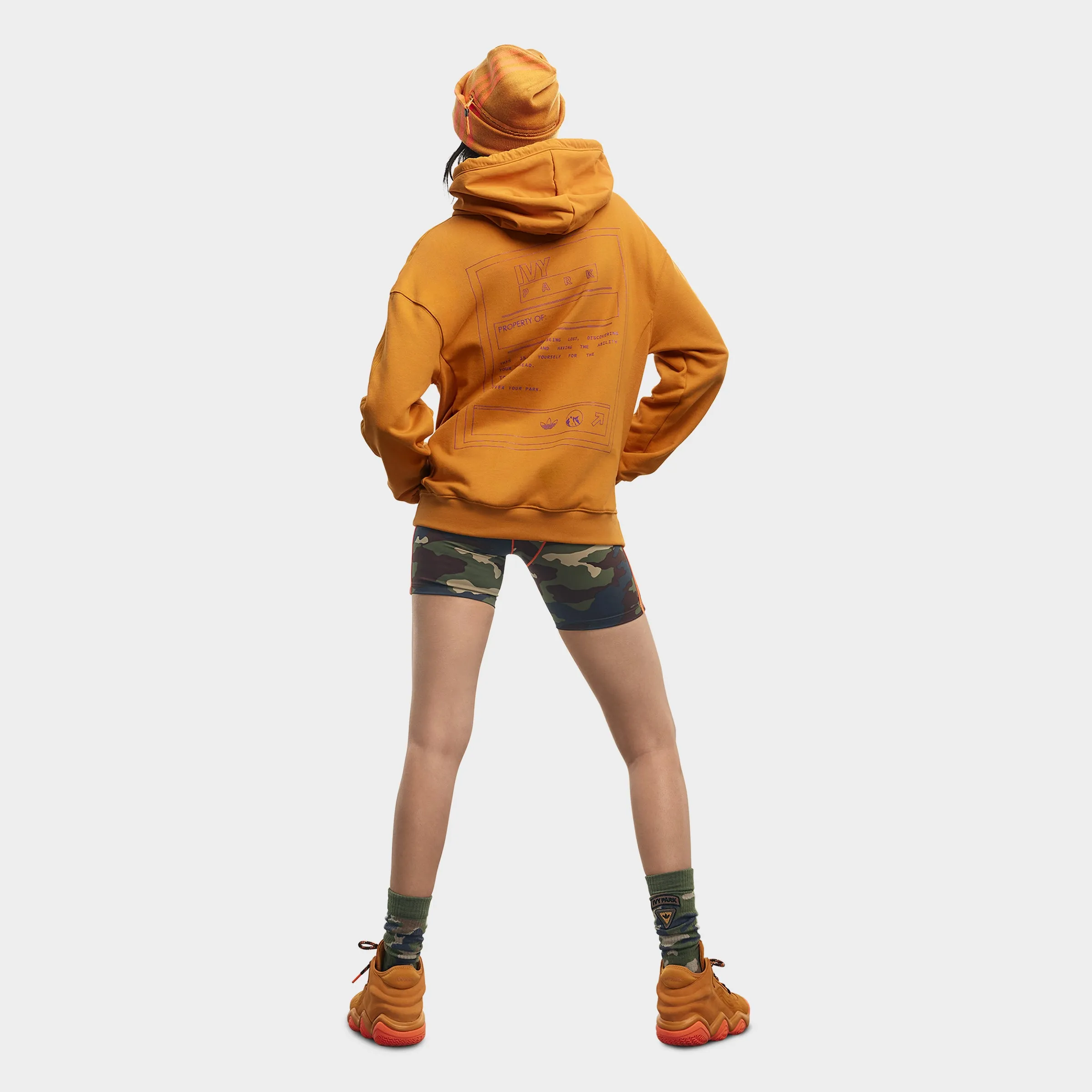 adidas Originals x IVY PARK Pullover Hoodie / Focus Orange