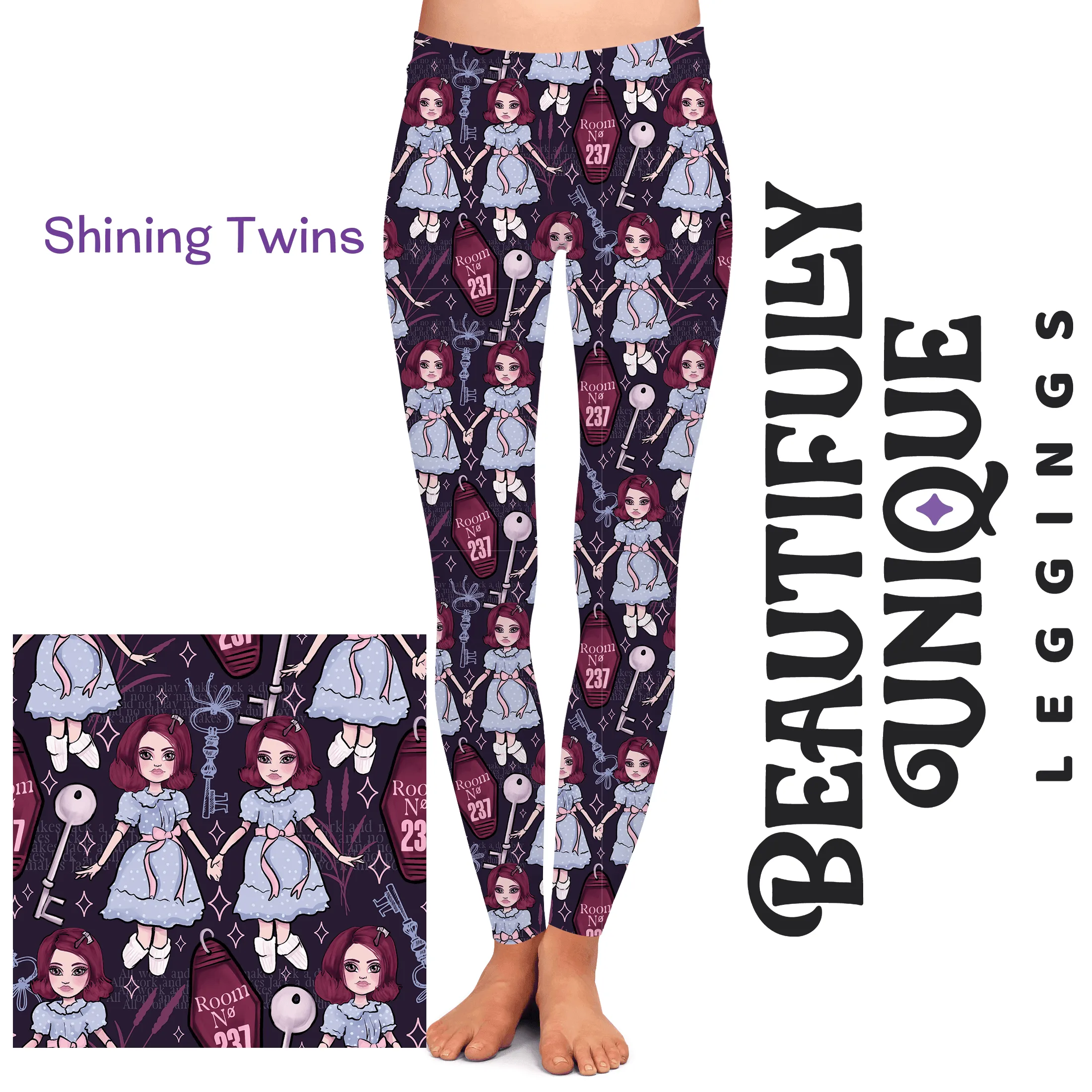 Adult Shining Twins Leggings (Semi-Exclusive)