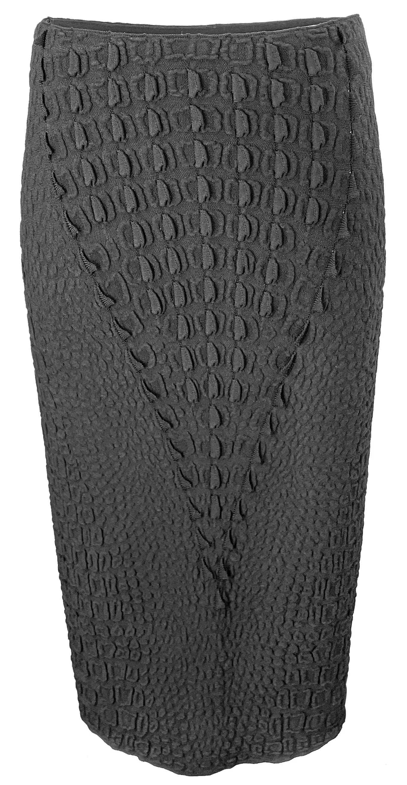 Alaïa Knit Pencil Skirt in Black