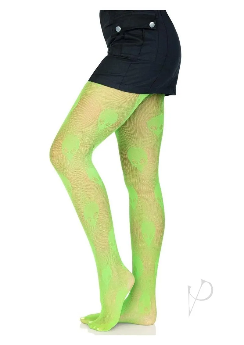 Alien Net Tights Os Green