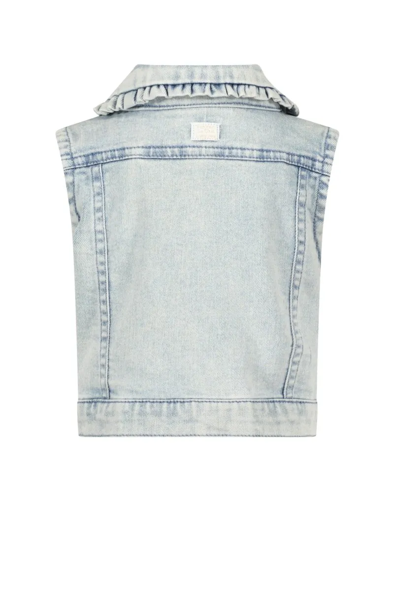 ANGELY gilet Denim