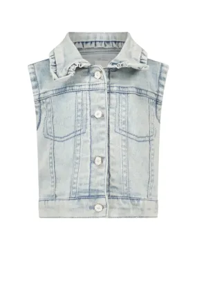 ANGELY gilet Denim