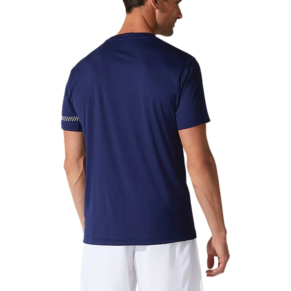 Asics Court SS Tee (Mens) - Peacoat