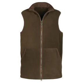 Barbour Oakmoor Mens Fleece Gilet - Olive