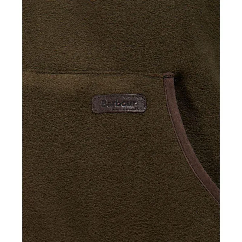 Barbour Oakmoor Mens Fleece Gilet - Olive