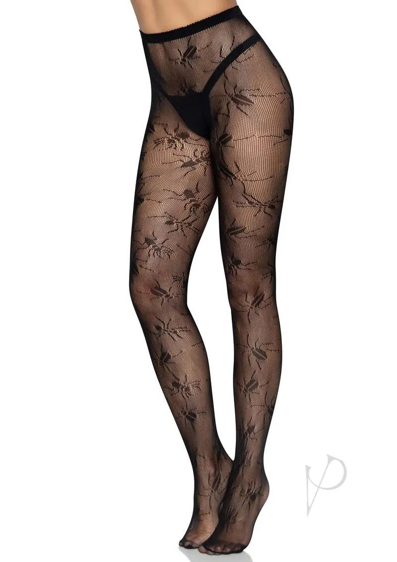 Beetle Net Tights Os Black