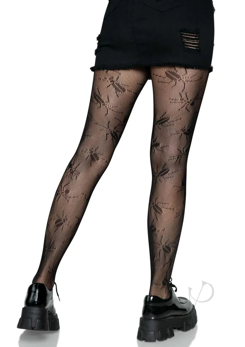 Beetle Net Tights Os Black