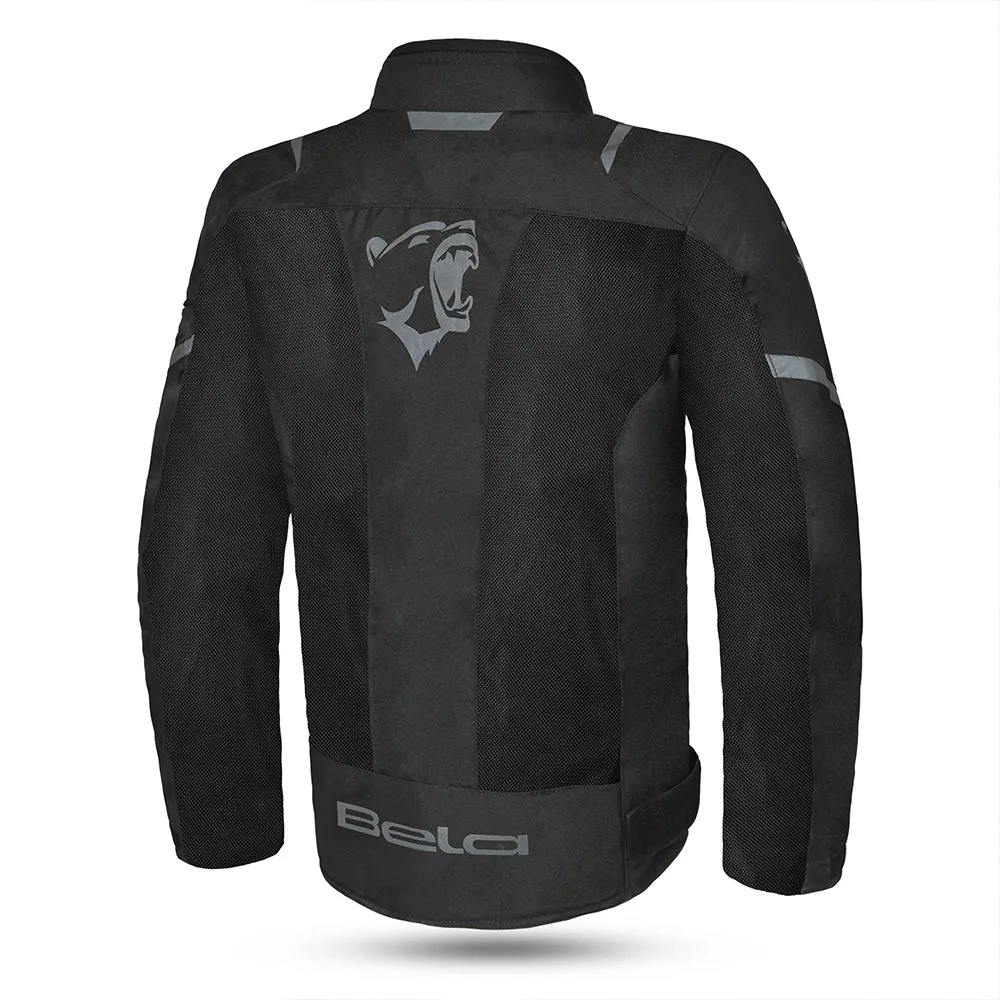 BELA Mesh Pro Man Motorcycle Touring Textile Jacket Black