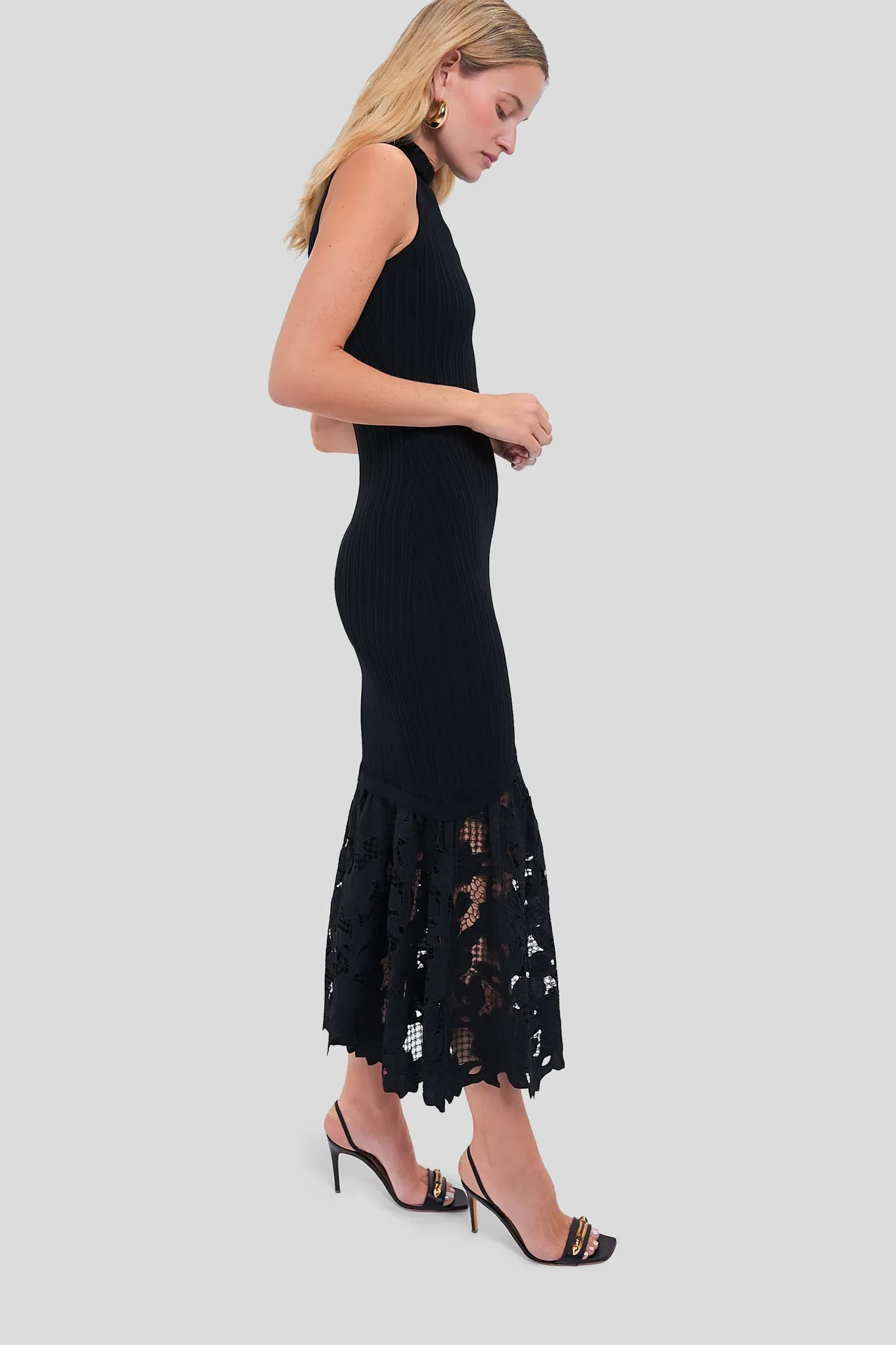 Black Rhiannon Maxi Dress