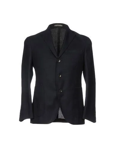 Boglioli Man Blazer Dark blue 36 suit