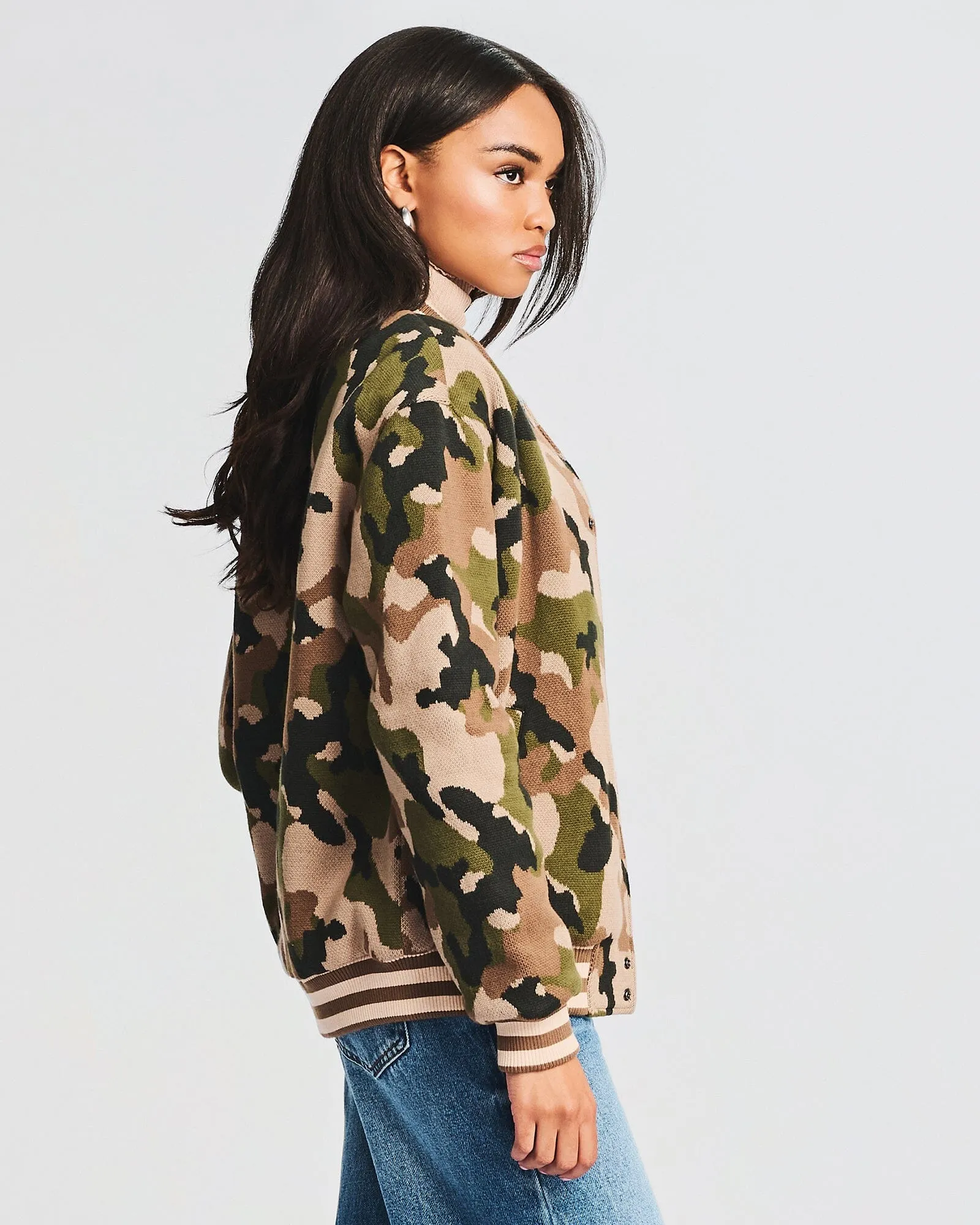 Bryan Bomber Jacket | Camo