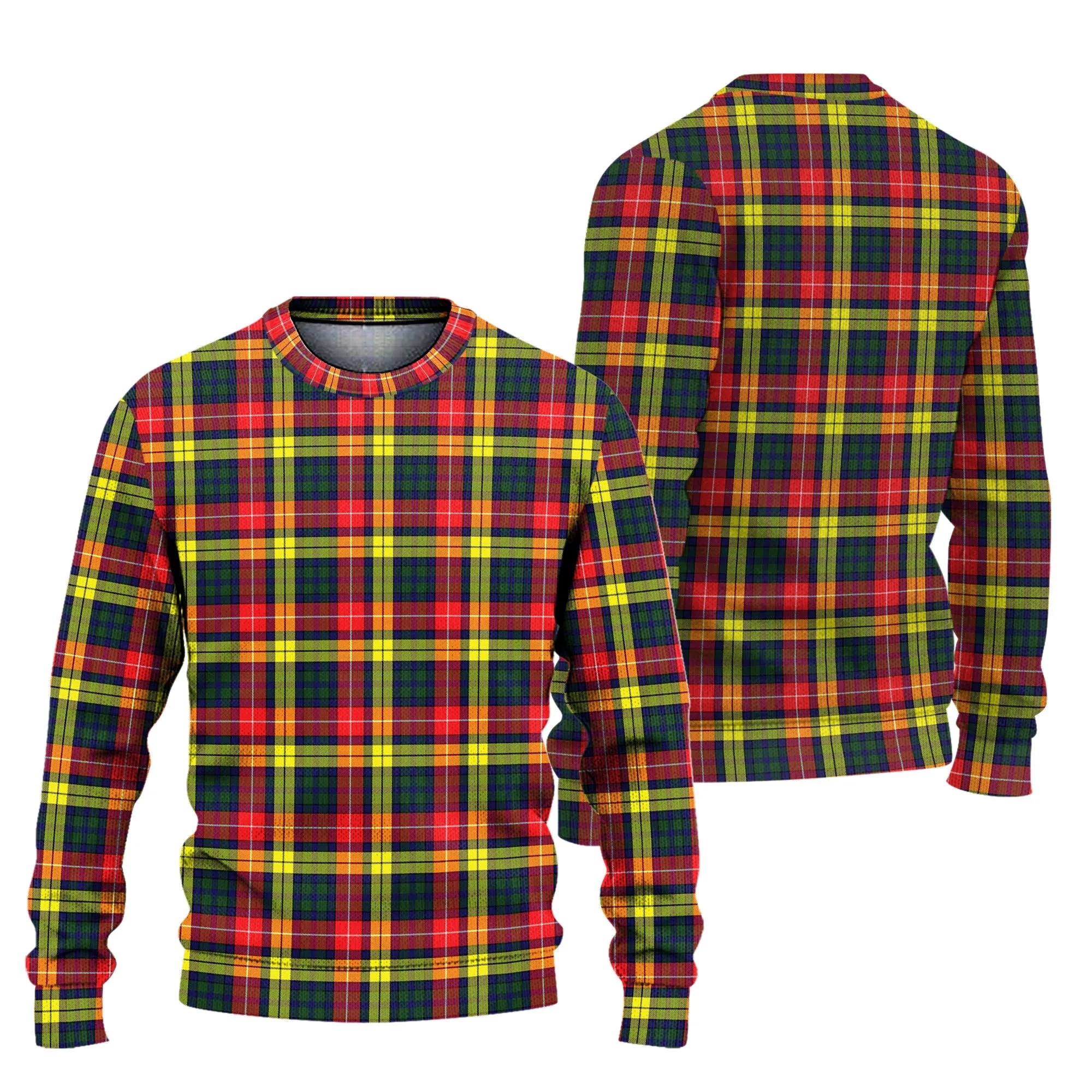 Buchanan Modern Tartan Ugly Sweater