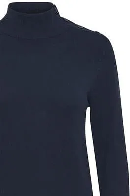 b.young Bymmorla Jumper Navy Blue