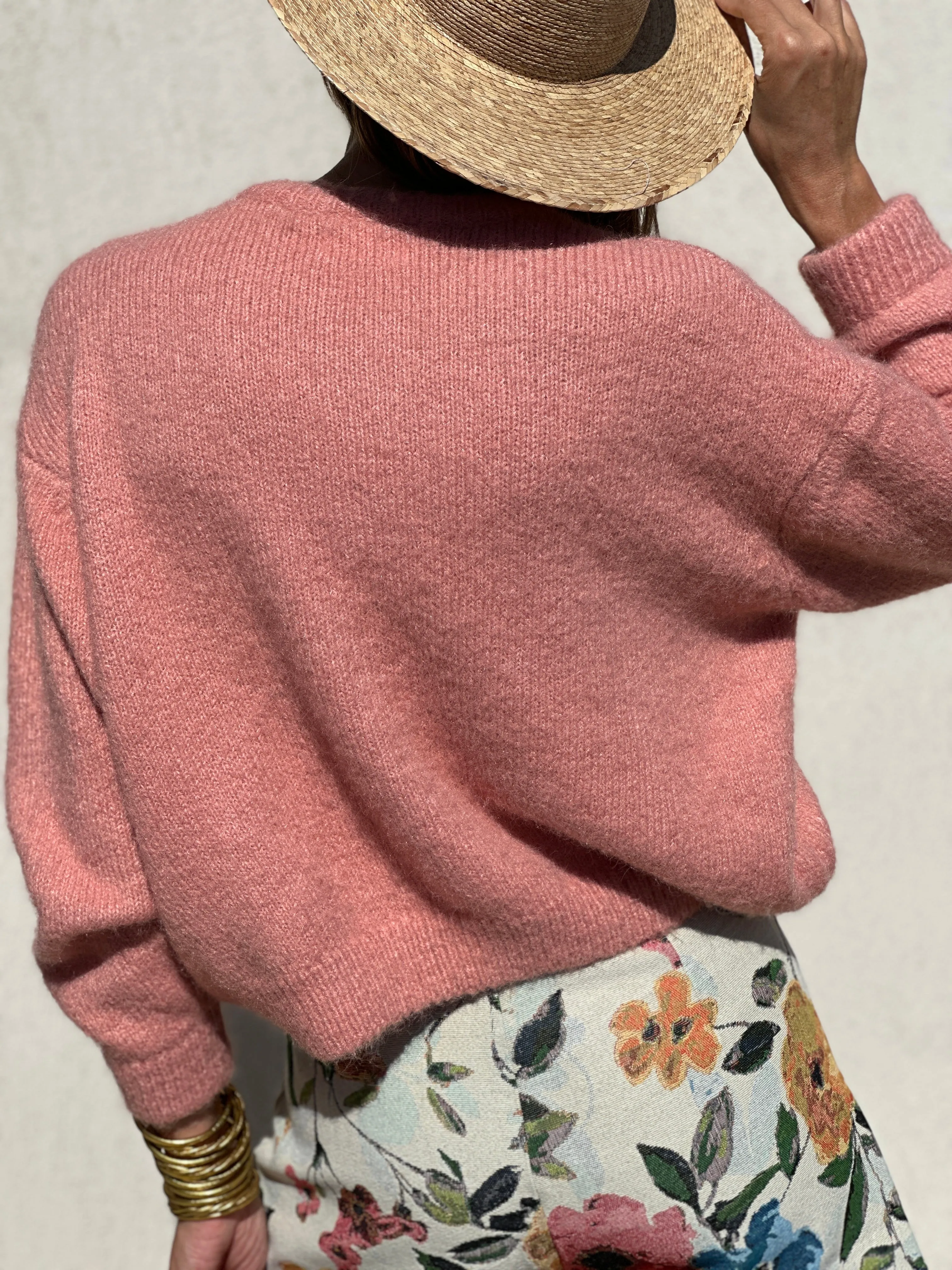 Cardigan Ginette - Terracotta