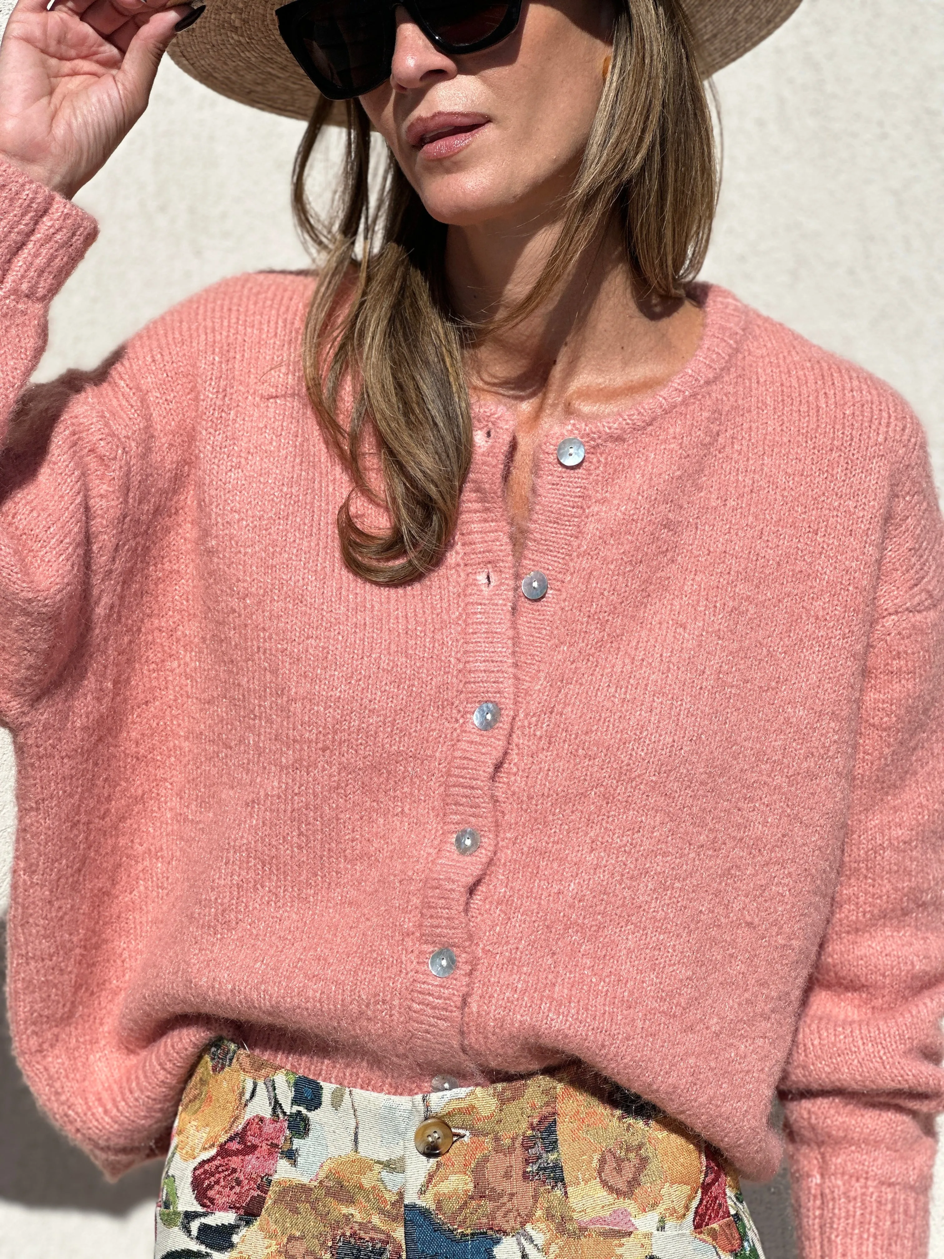 Cardigan Ginette - Terracotta