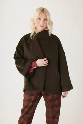 Carrie Coat in Wool Blend