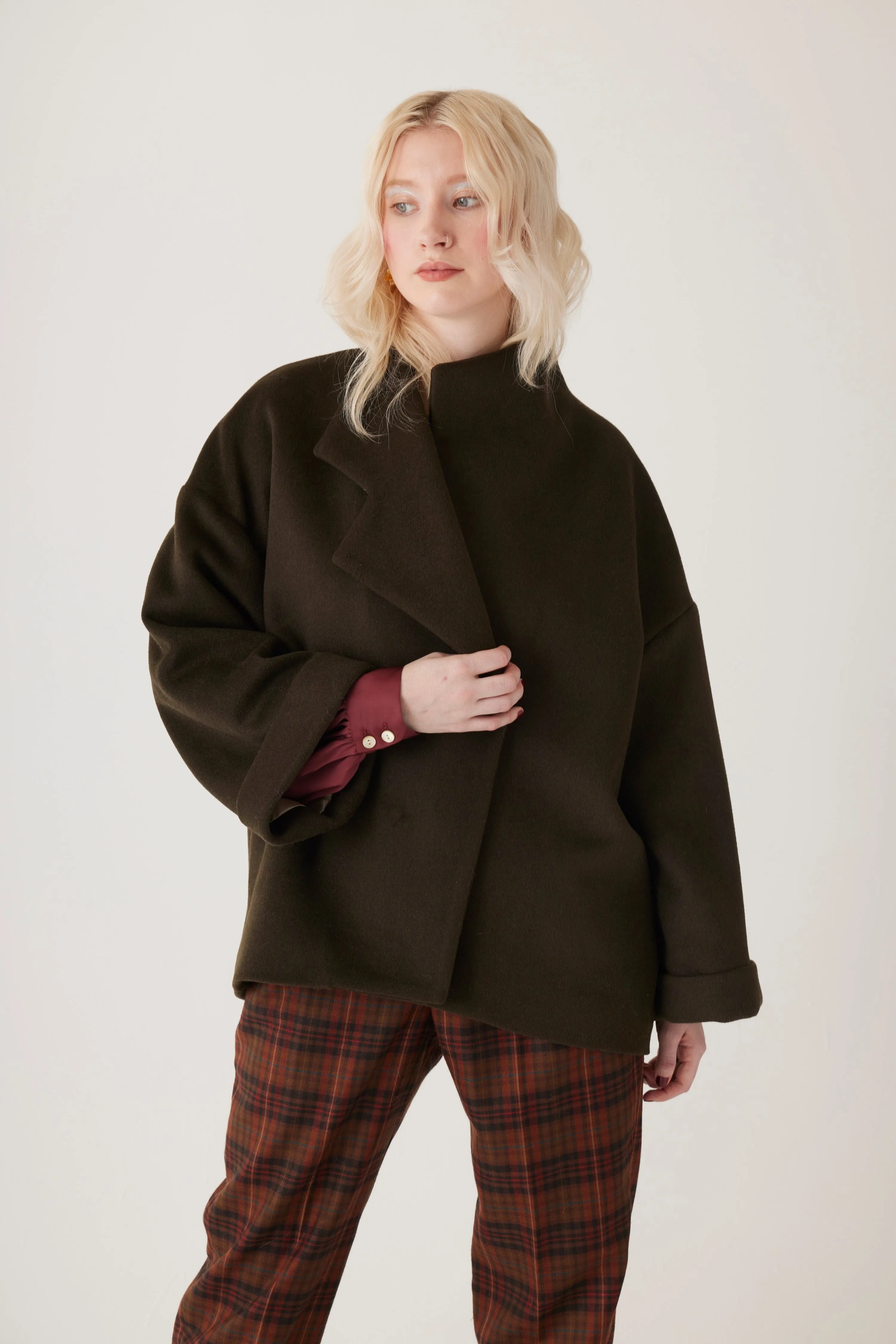 Carrie Coat in Wool Blend