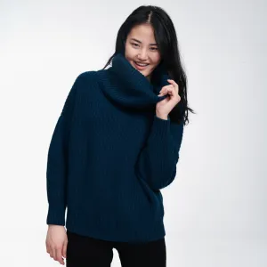 Cashmere Oversized Cowl Neck Sweater