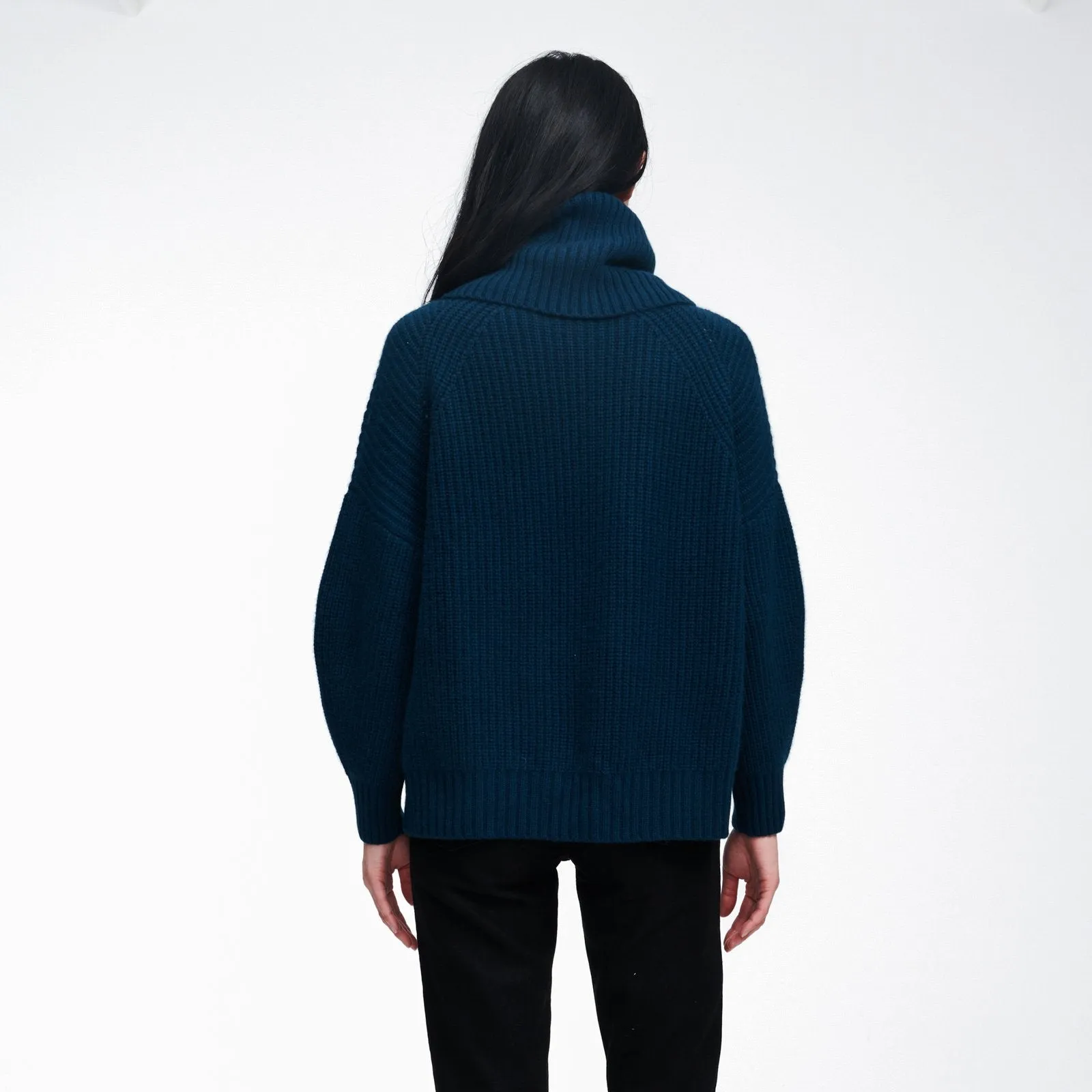 Cashmere Oversized Cowl Neck Sweater