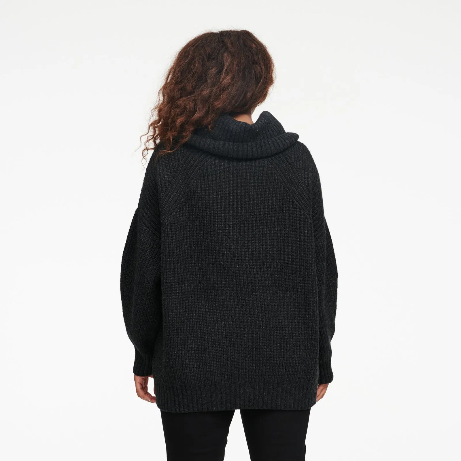 Cashmere Oversized Cowl Neck Sweater