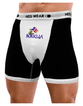 Coqui Boricua Mens Boxer Brief Underwear