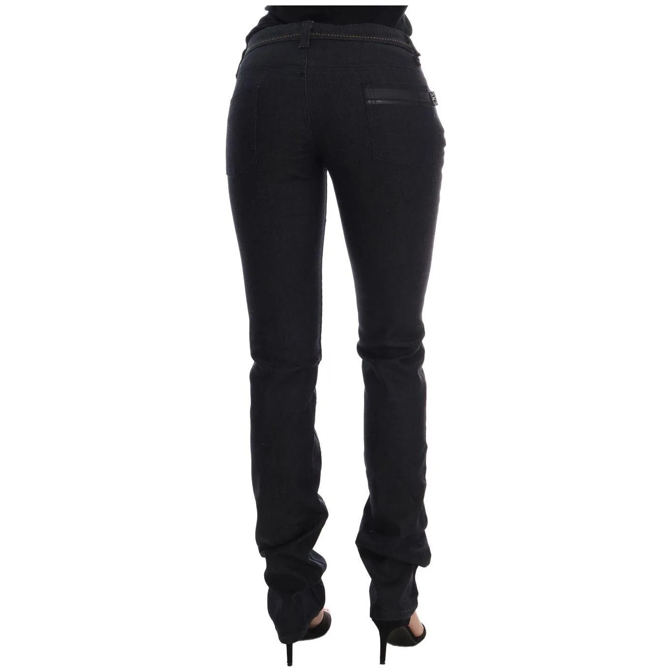 Costume National Chic Dark Blue Super Slim Fit Jeans