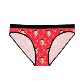 Custom Valentines Woman Underwear