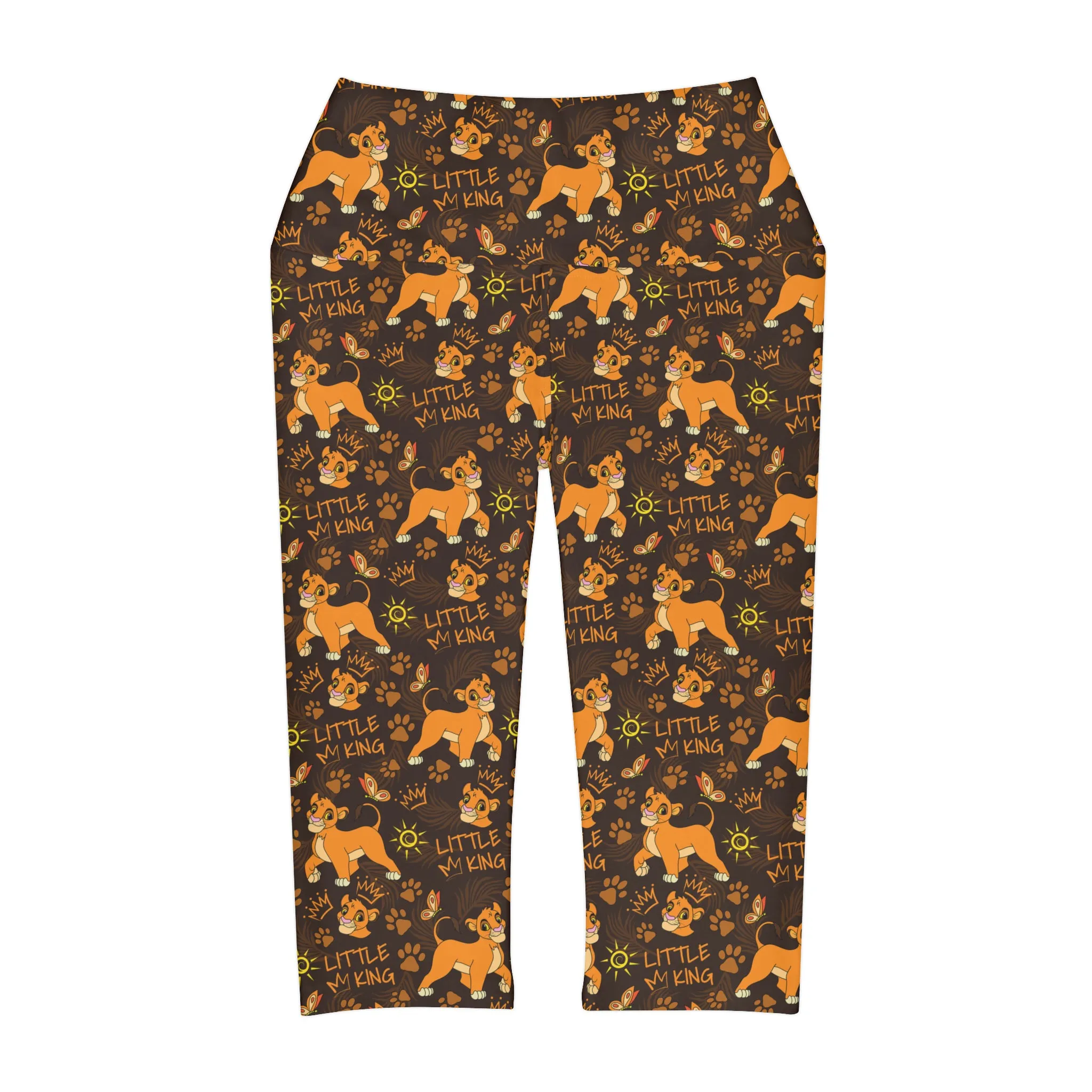 Disney Lion King Little King Athletic Capri Leggings