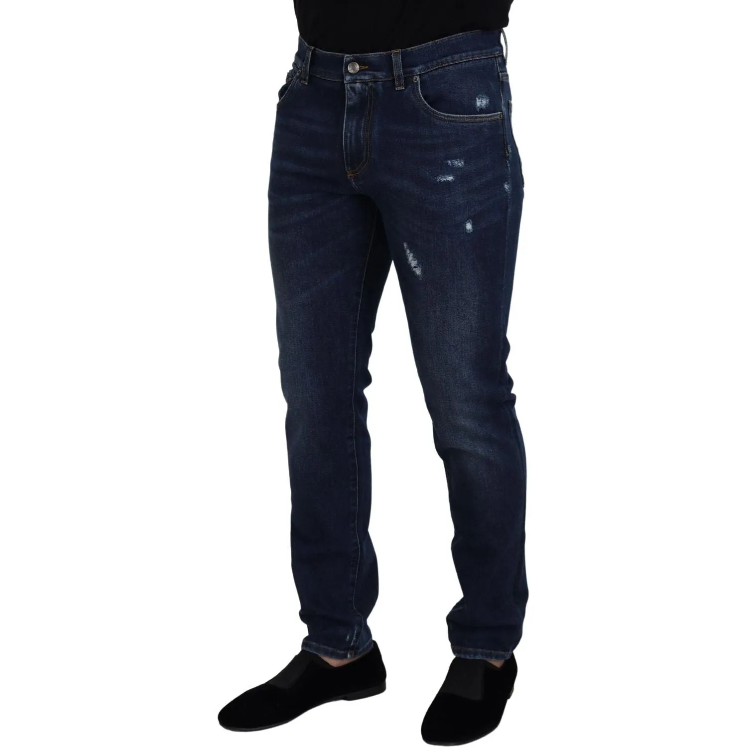 Dolce & Gabbana Chic Slim Fit Italian Denim Sensation