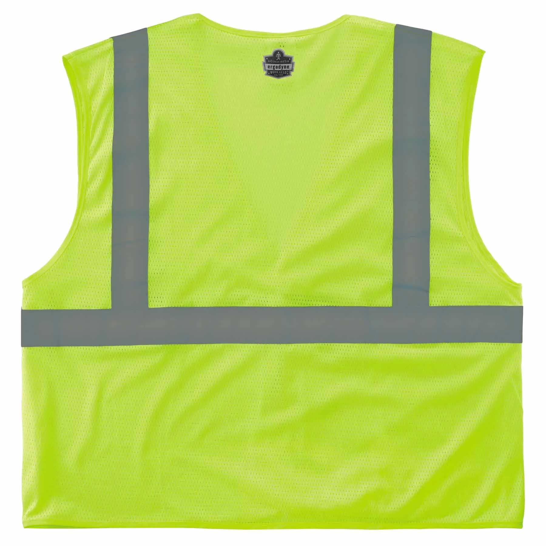 Ergodyne 24527 8210HL-S 3XL Lime Class 2 Economy Mesh Vest - Single Size