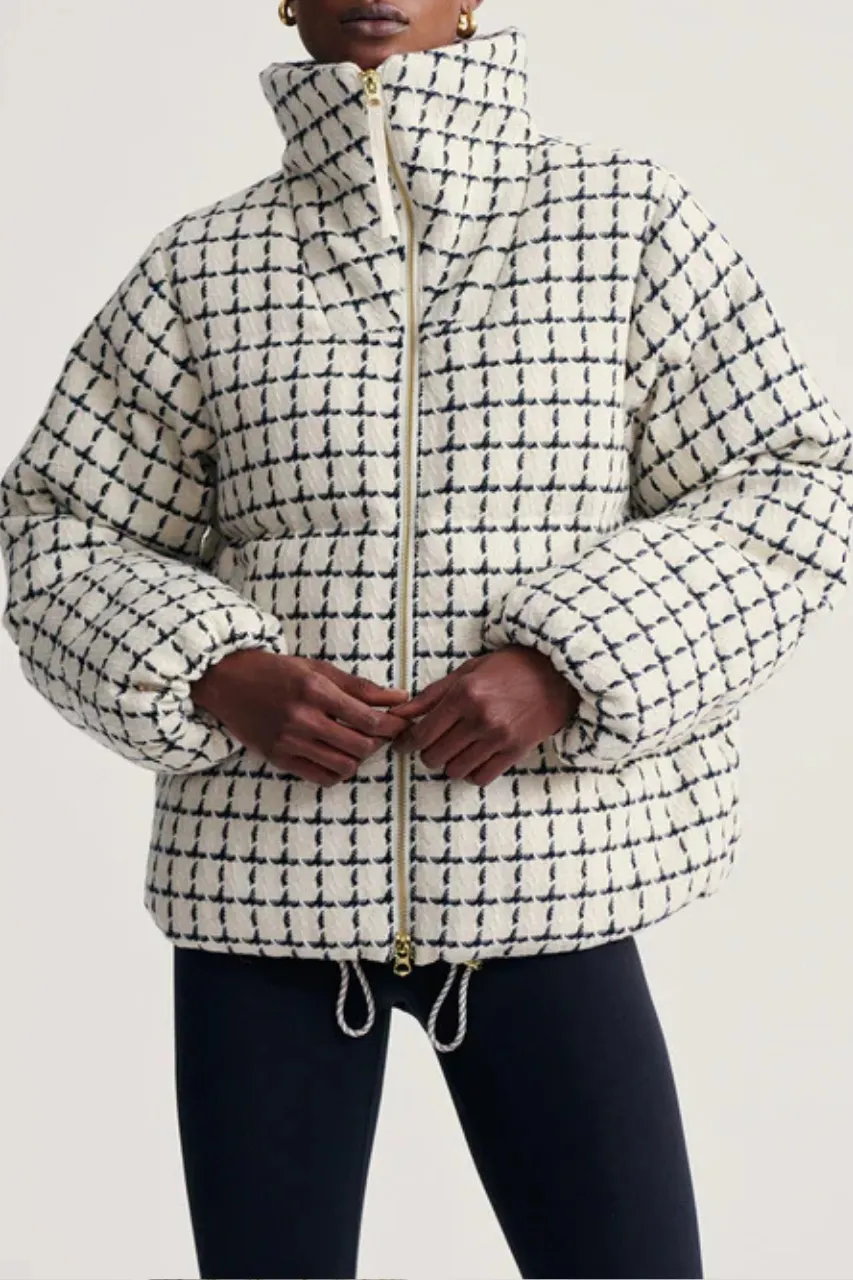 Eugene Check Short Puffer