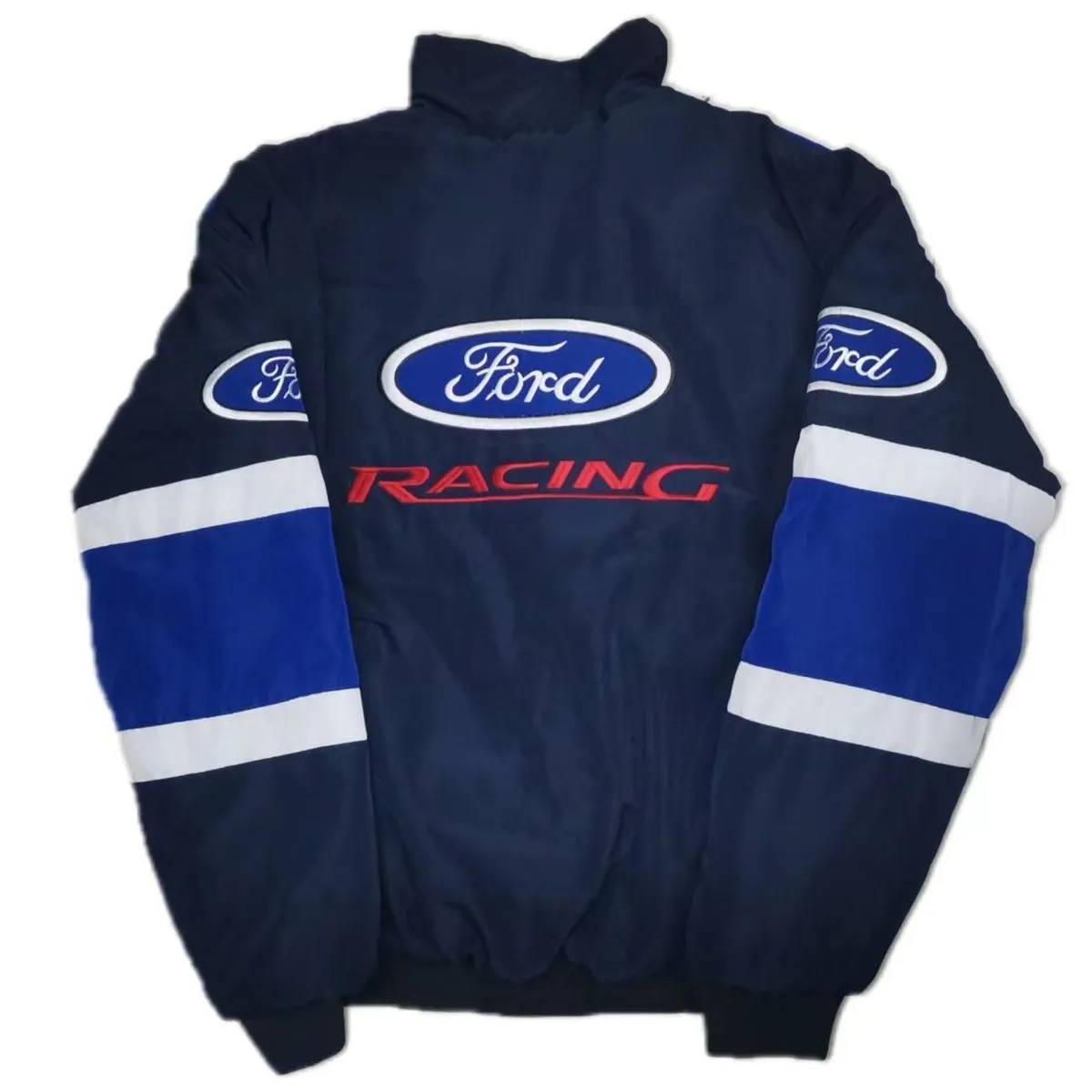 F1 Racing Jacket Ford Racing Team Leisure Jacket Winter Casual Fashion Locomotive Coat Clothes Jackets Embroidery Craft