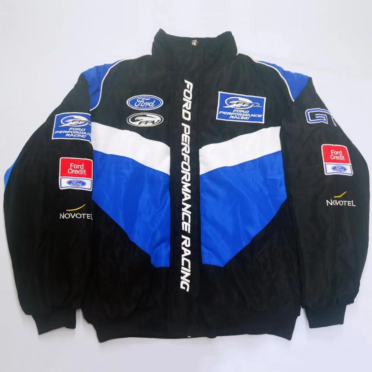 F1 Racing Jacket Ford Racing Team Leisure Jacket Winter Casual Fashion Locomotive Coat Clothes Jackets Embroidery Craft