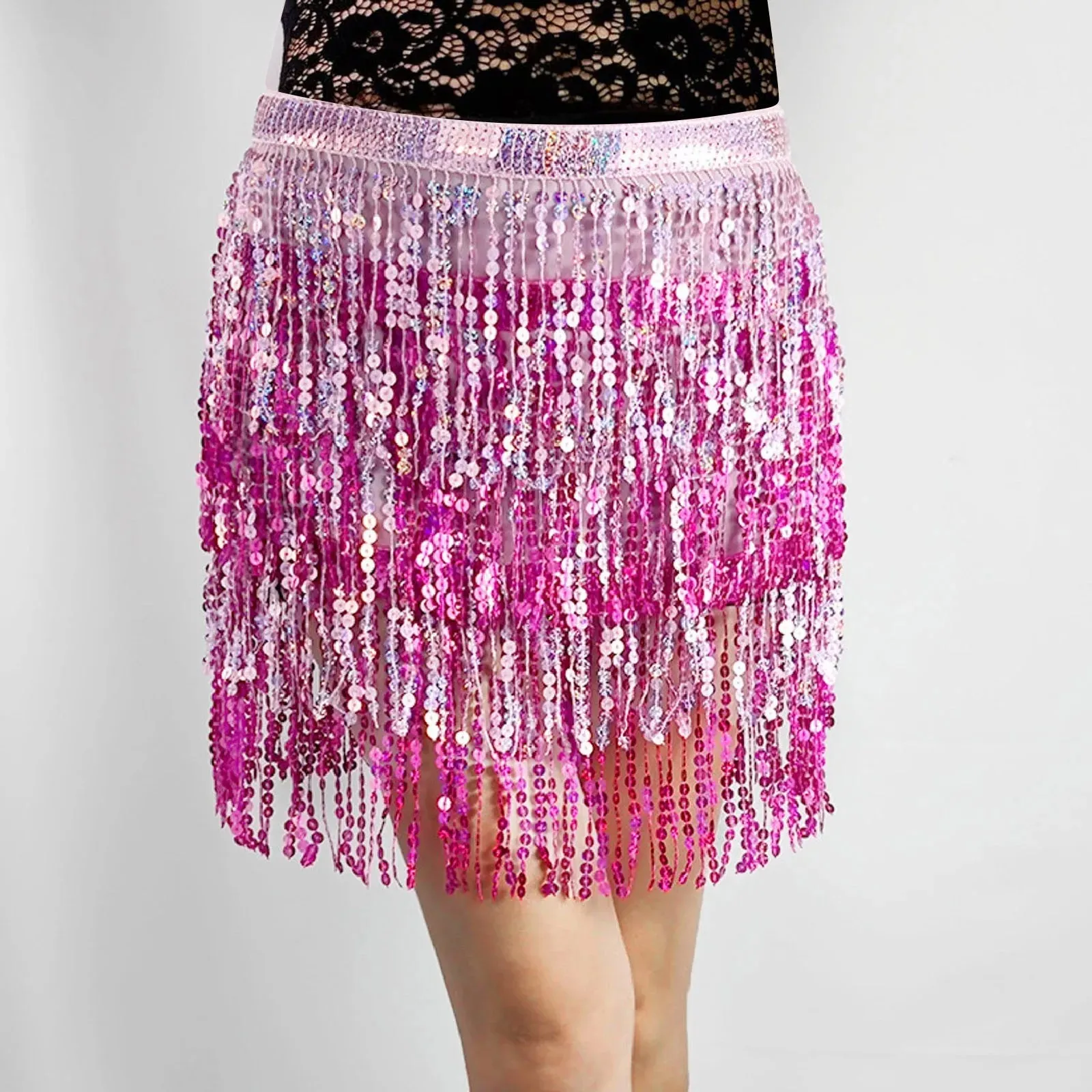 Fashion Glitter Sequined Night Club Wear Pencil Hip Package Mini New Skirt