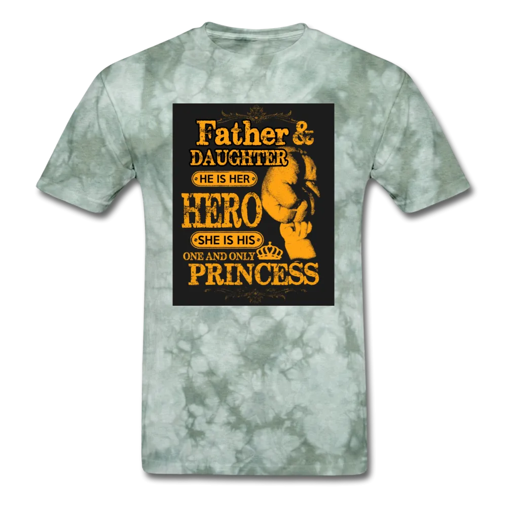 Father & Daughter Hero & Princess Men's T-Shirt