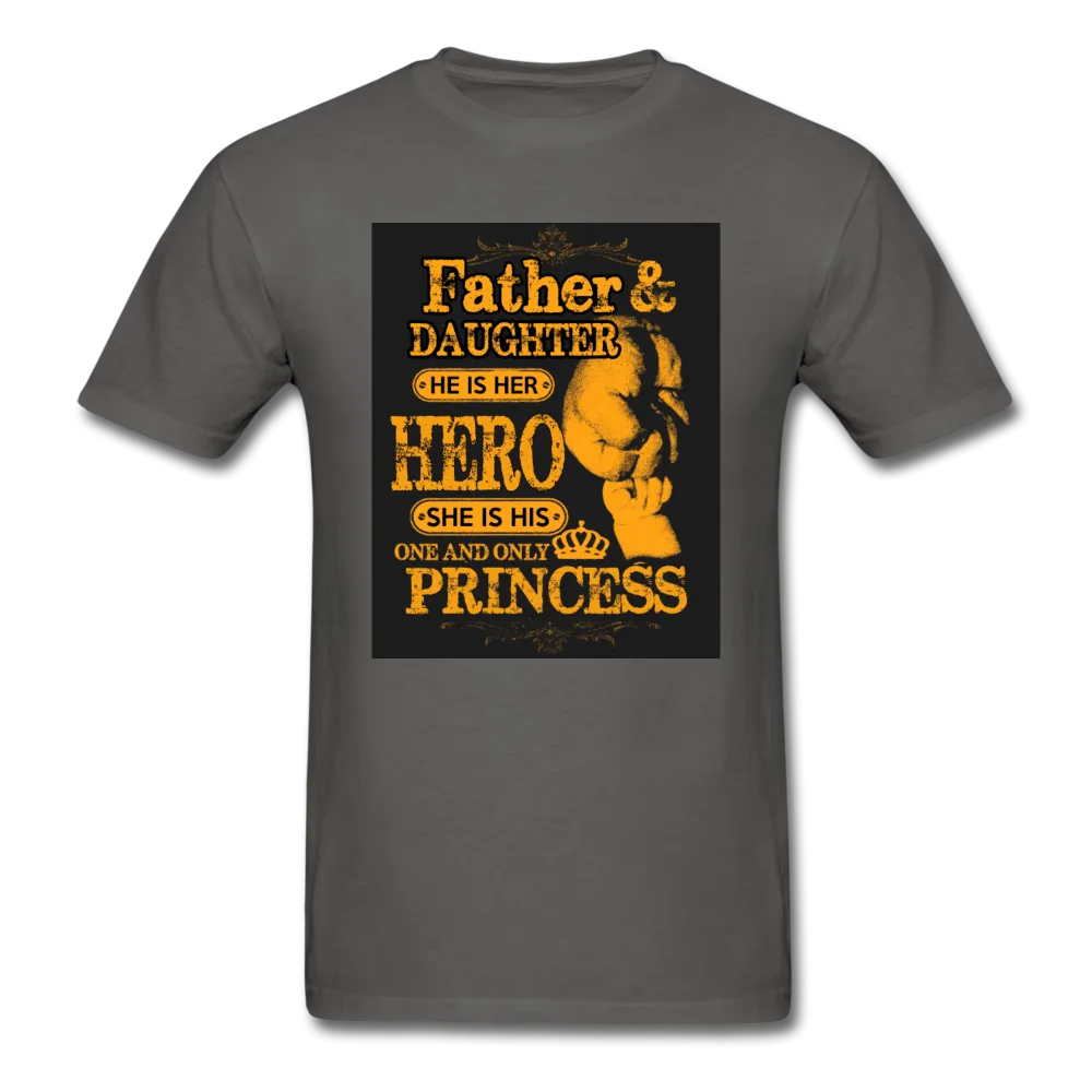 Father & Daughter Hero & Princess Men's T-Shirt