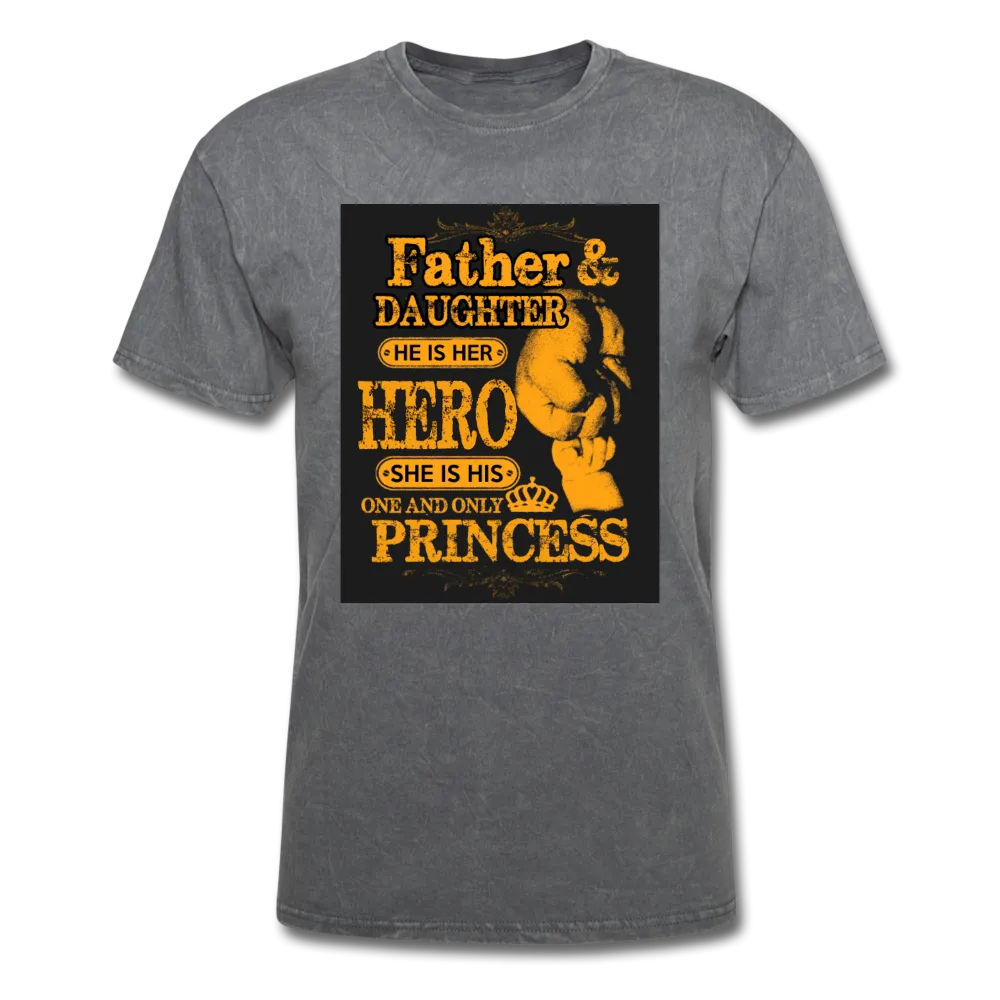 Father & Daughter Hero & Princess Men's T-Shirt