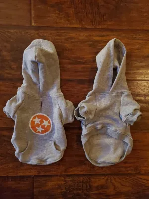 Gray Dog Hoodie with TN Tri-Star