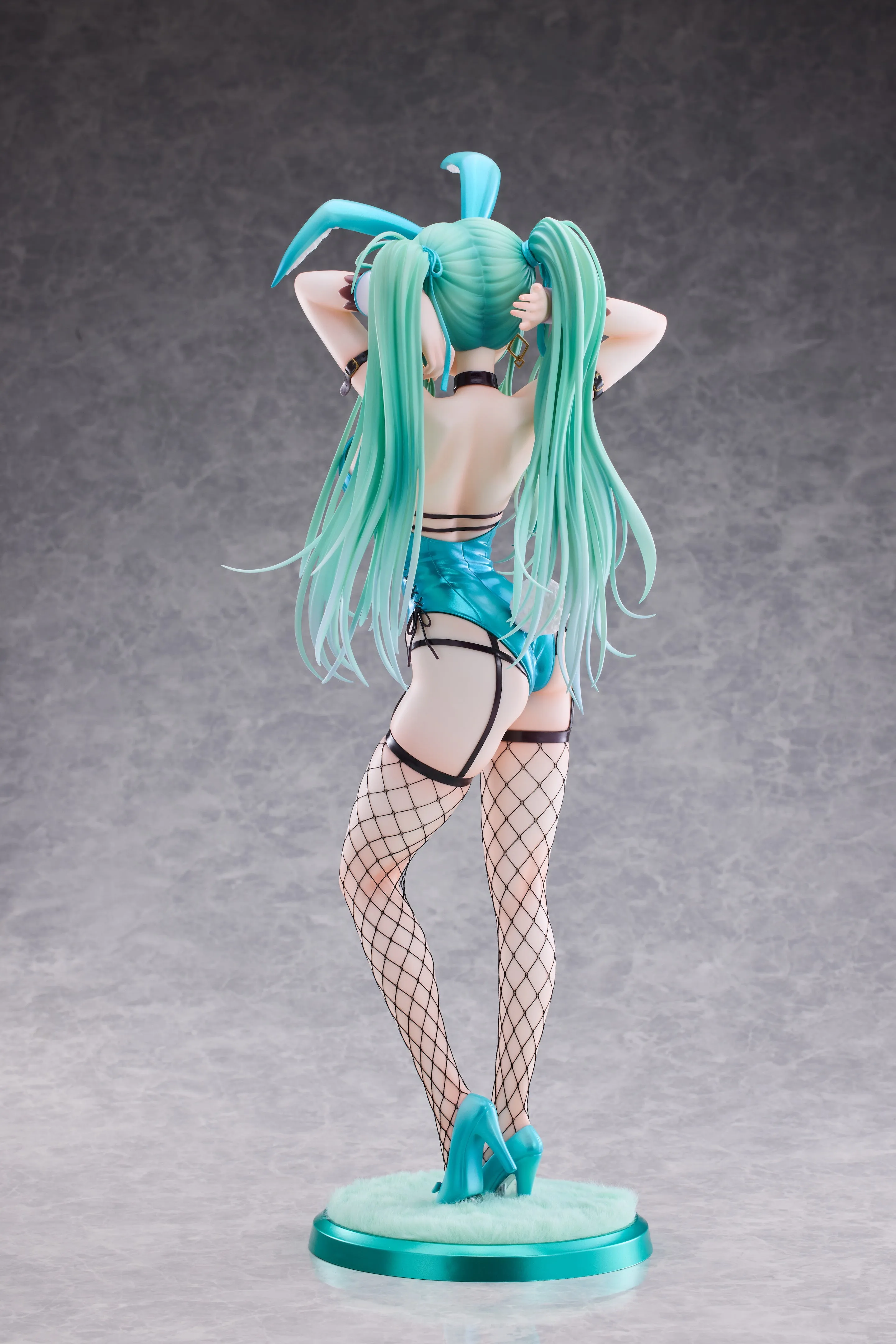 Green Twin Tail Bunny-chan Fishnet Tights Ver. 1/4 Scale Figure