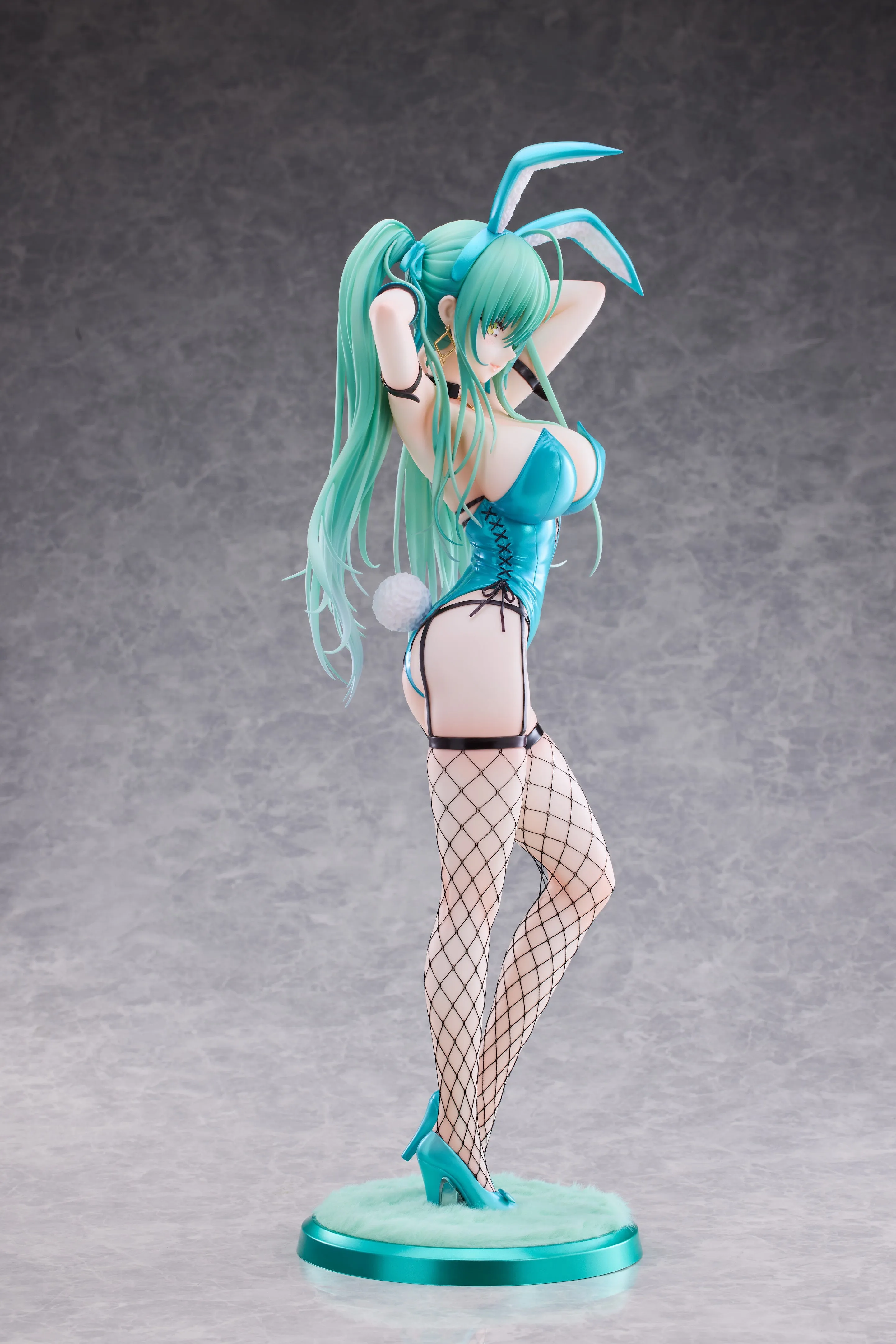 Green Twin Tail Bunny-chan Fishnet Tights Ver. 1/4 Scale Figure