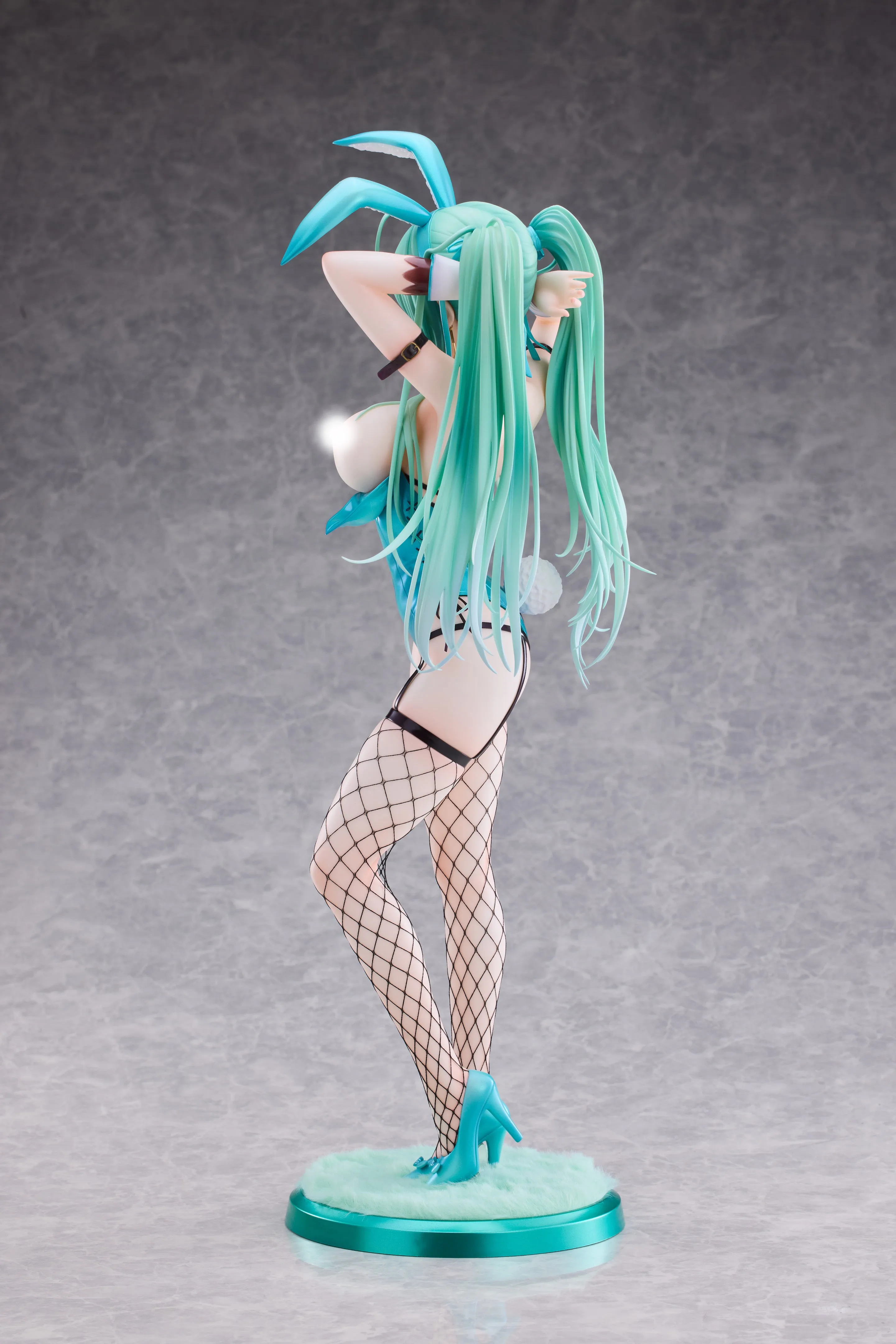 Green Twin Tail Bunny-chan Fishnet Tights Ver. 1/4 Scale Figure