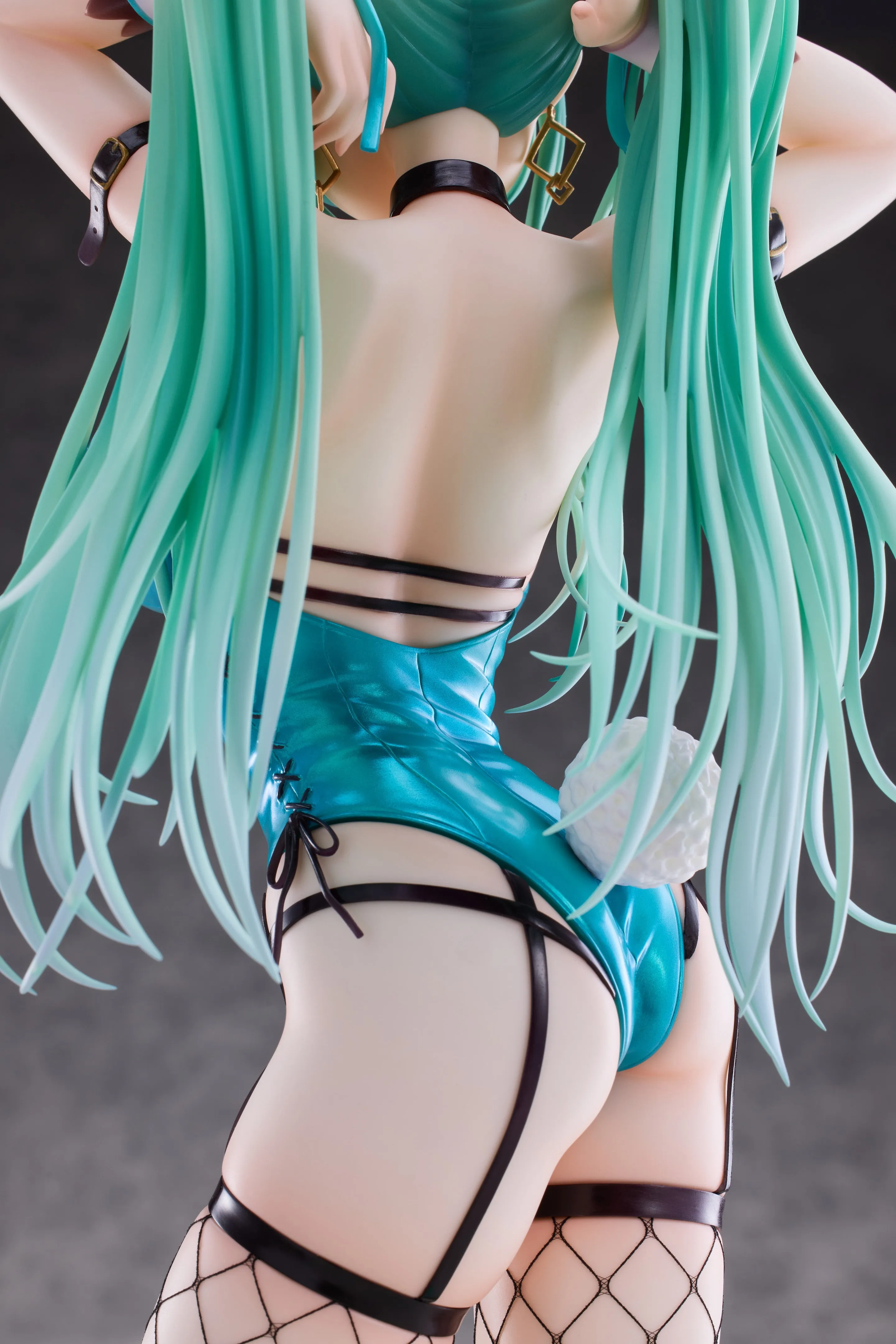 Green Twin Tail Bunny-chan Fishnet Tights Ver. 1/4 Scale Figure