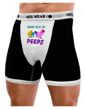 Hangin With My Peeps Mens Boxer Brief Underwear