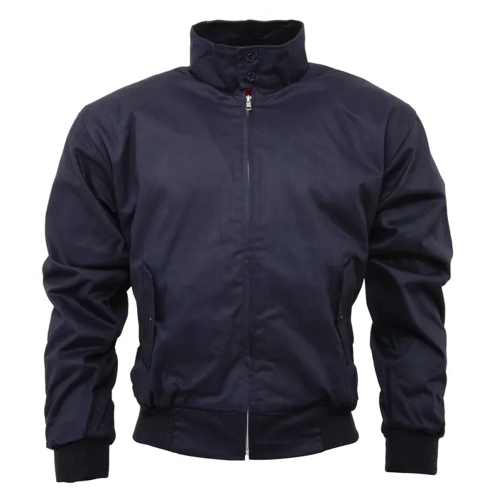 Harrington Jacket Navy by Relco London