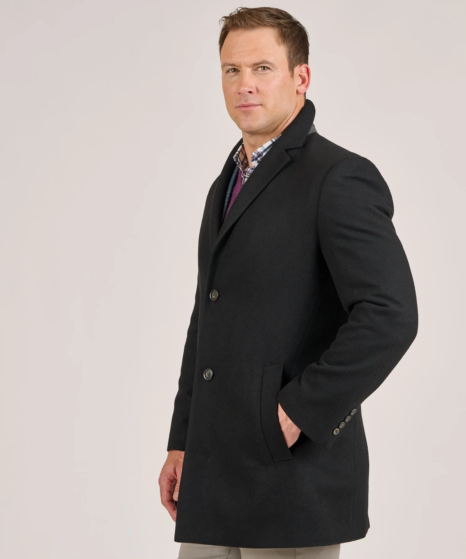 Hart Schaffner Marx Modern Overcoat