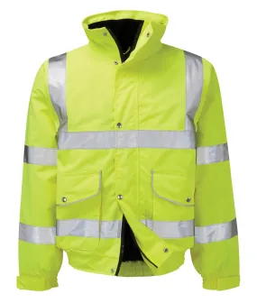 Hi Vis Yellow Executive 3/4 Jacket - GAWAIN