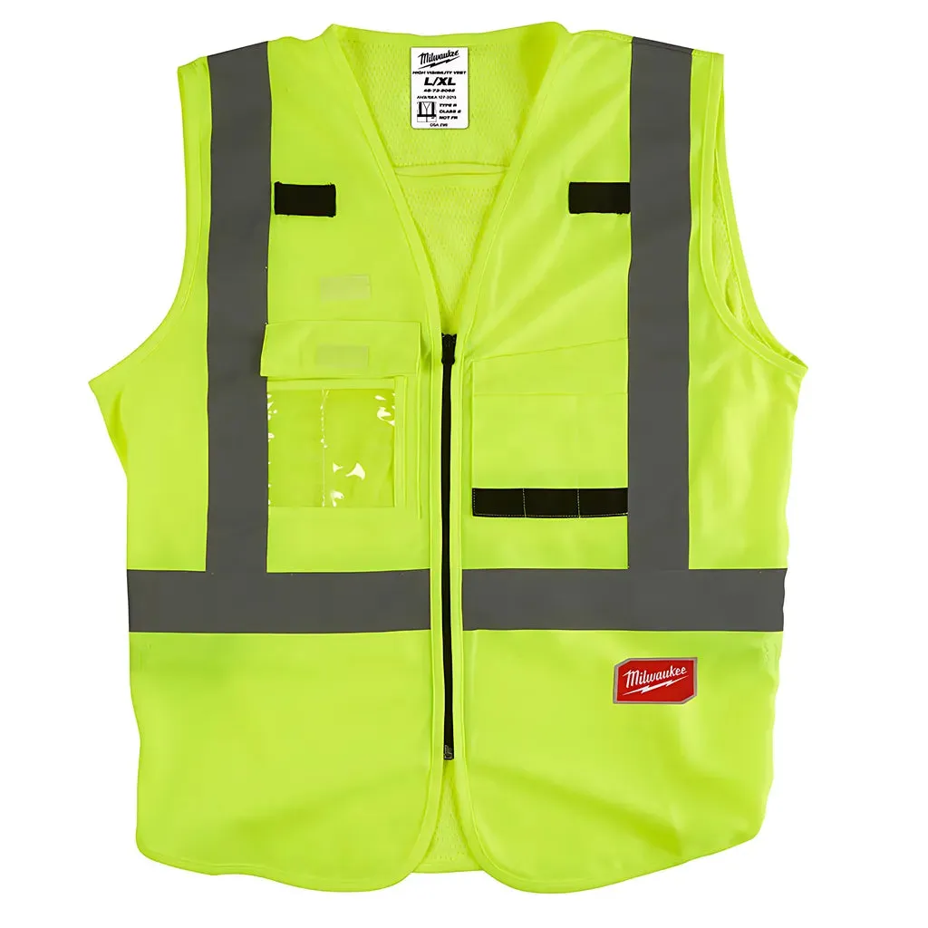 High Visibility Yellow Safety Vest - L/XL (CSA)