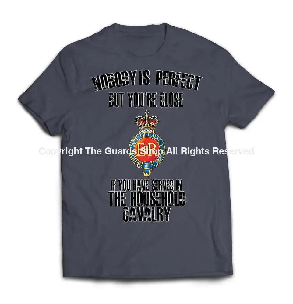 Household Cavalry 'Nobody is Perfect' Printed T-Shirt